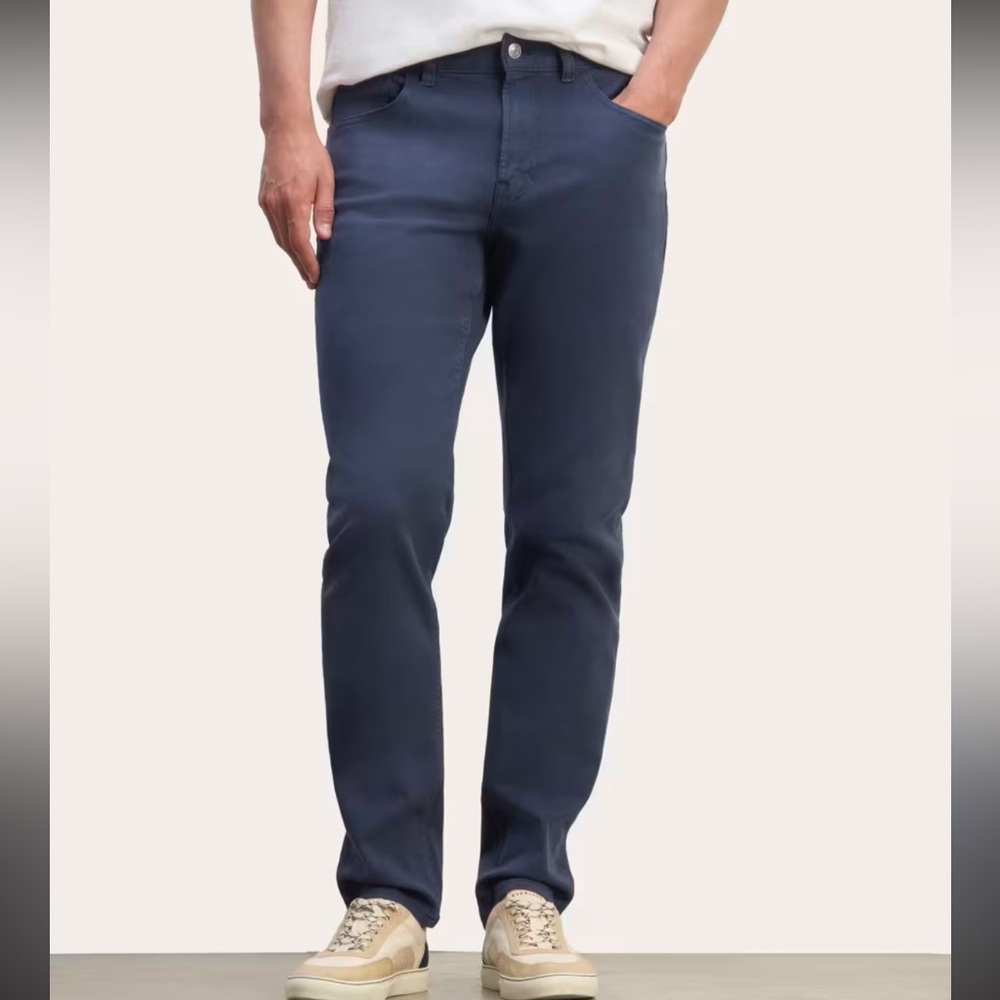 EVERLANE Men's Chino Blue Pants Athletic Fit Size 33X32